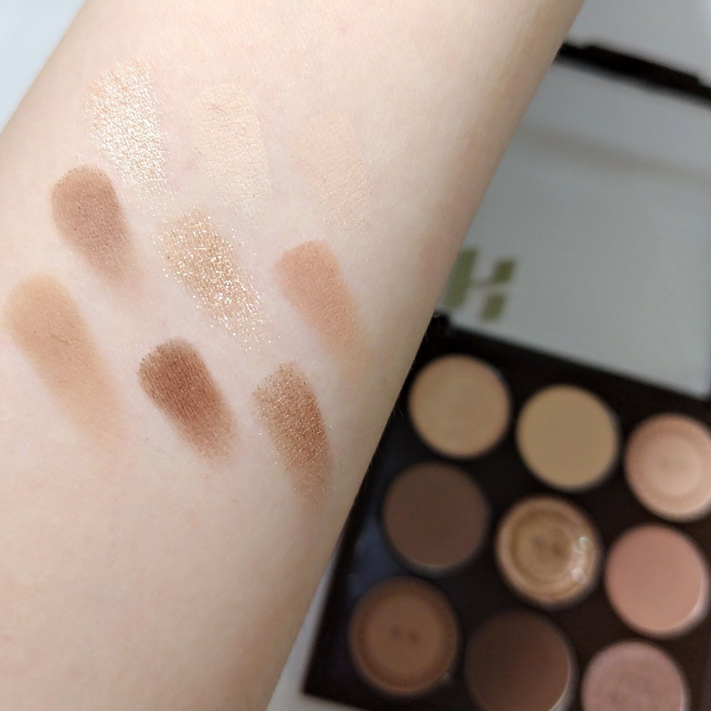 マイフェイブムードアイパレット 9カラー/HOLIKA HOLIKA/アイシャドウパレットを使ったクチコミ(2枚目)