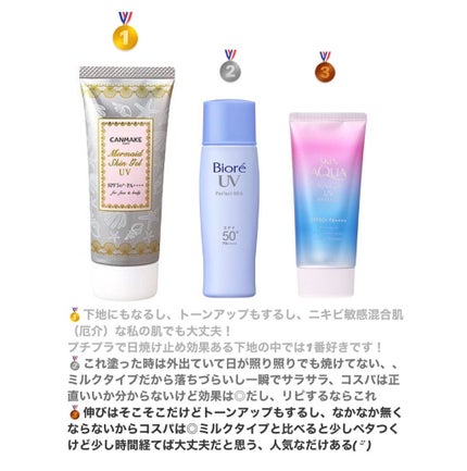 UV さらさらパーフェクトミルク /ビオレ/日焼け止めミルクを使ったクチコミ(2枚目)