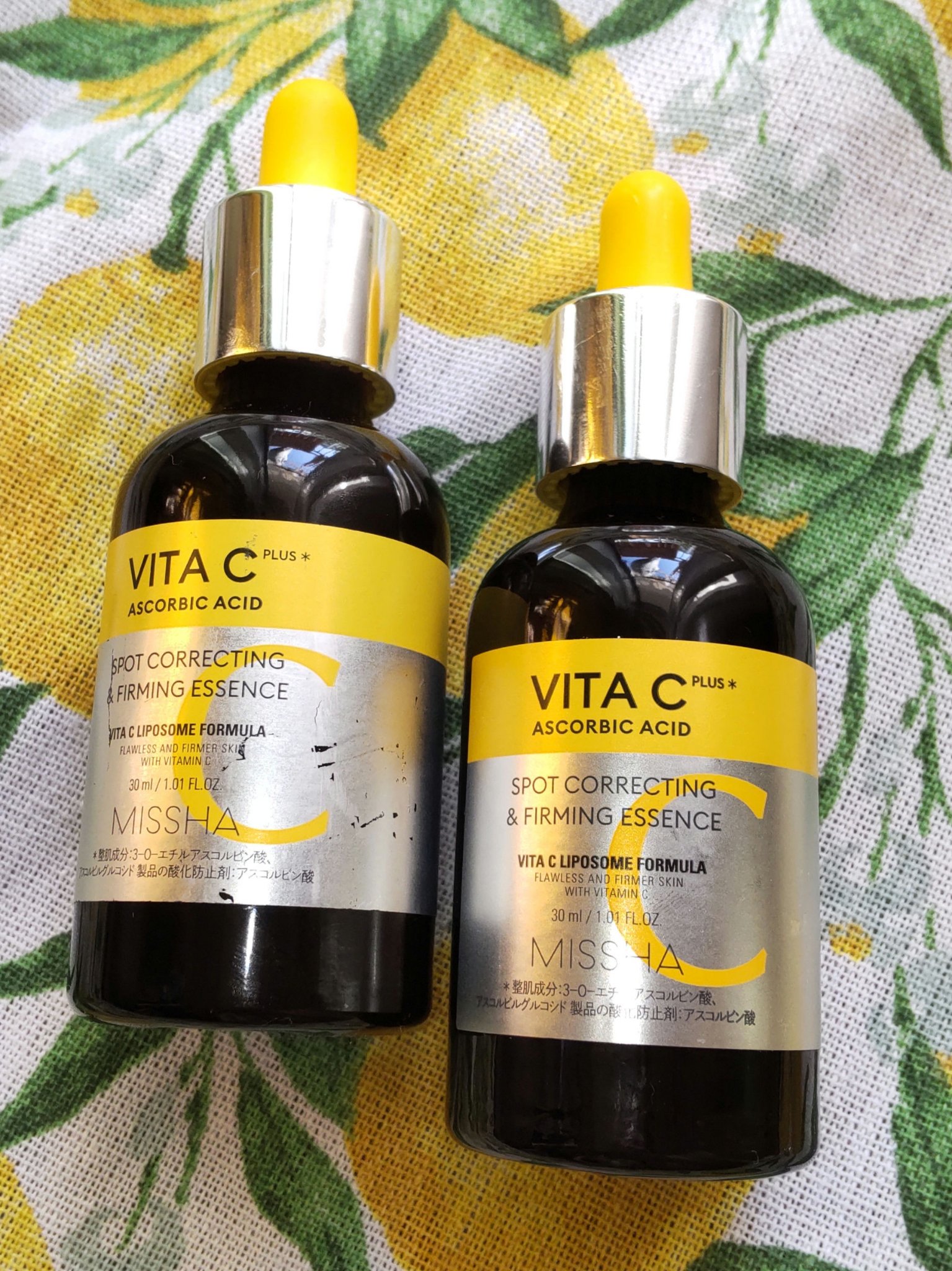 MISSHAビタシープラス 美容液　日本処方

朝に使っている美容液
気に入りすぎてすでに3本目です。

ベタつきなしでサラッとしていて使いやすい美容液
朝にビタミンは必須で使いたいけど刺激が強いのは嫌だなと思っていたところYoutubeで