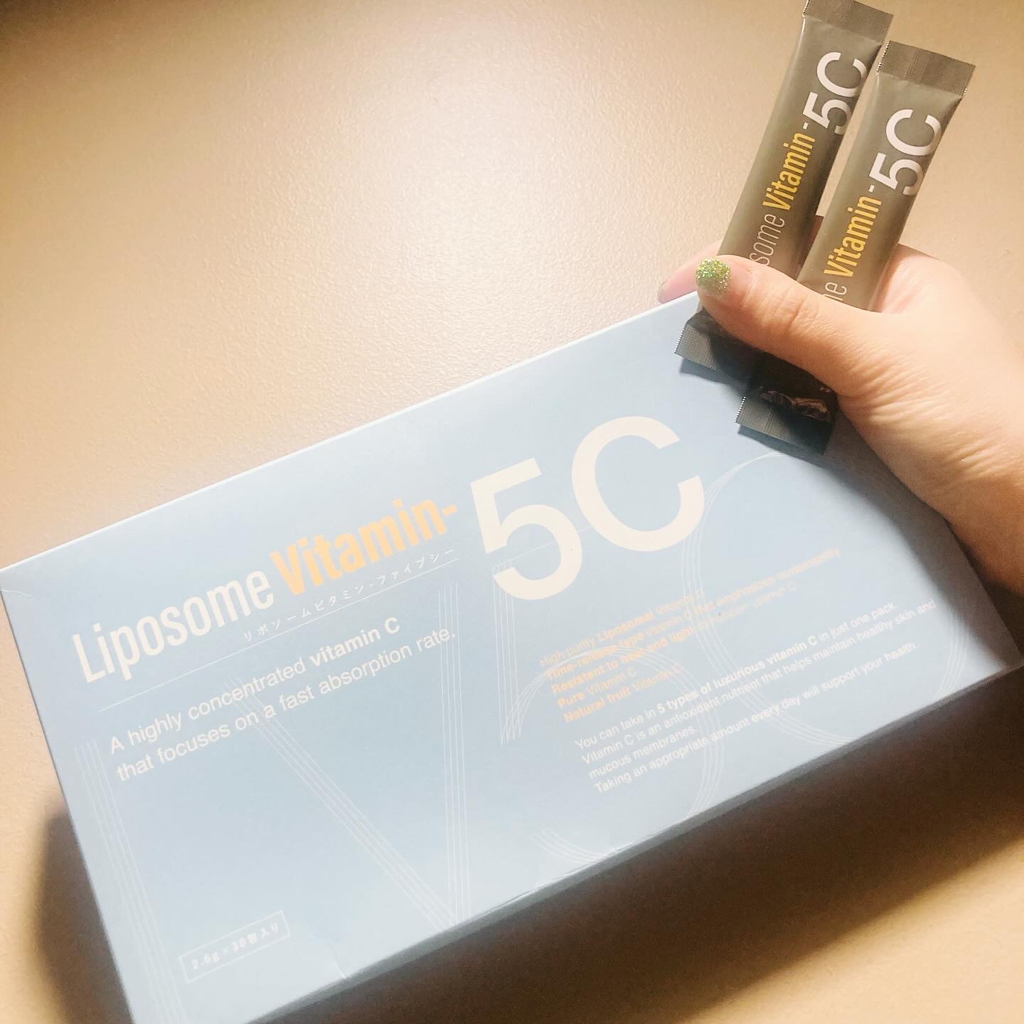 Liposome Vitamin - 5C/renaTerra/美容サプリメントを使ったクチコミ（1枚目）