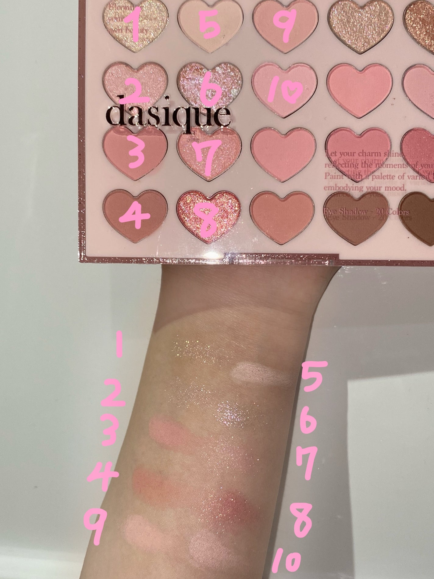 ムードシャドウパレット/dasique/アイシャドウパレットを使ったクチコミ(2枚目)