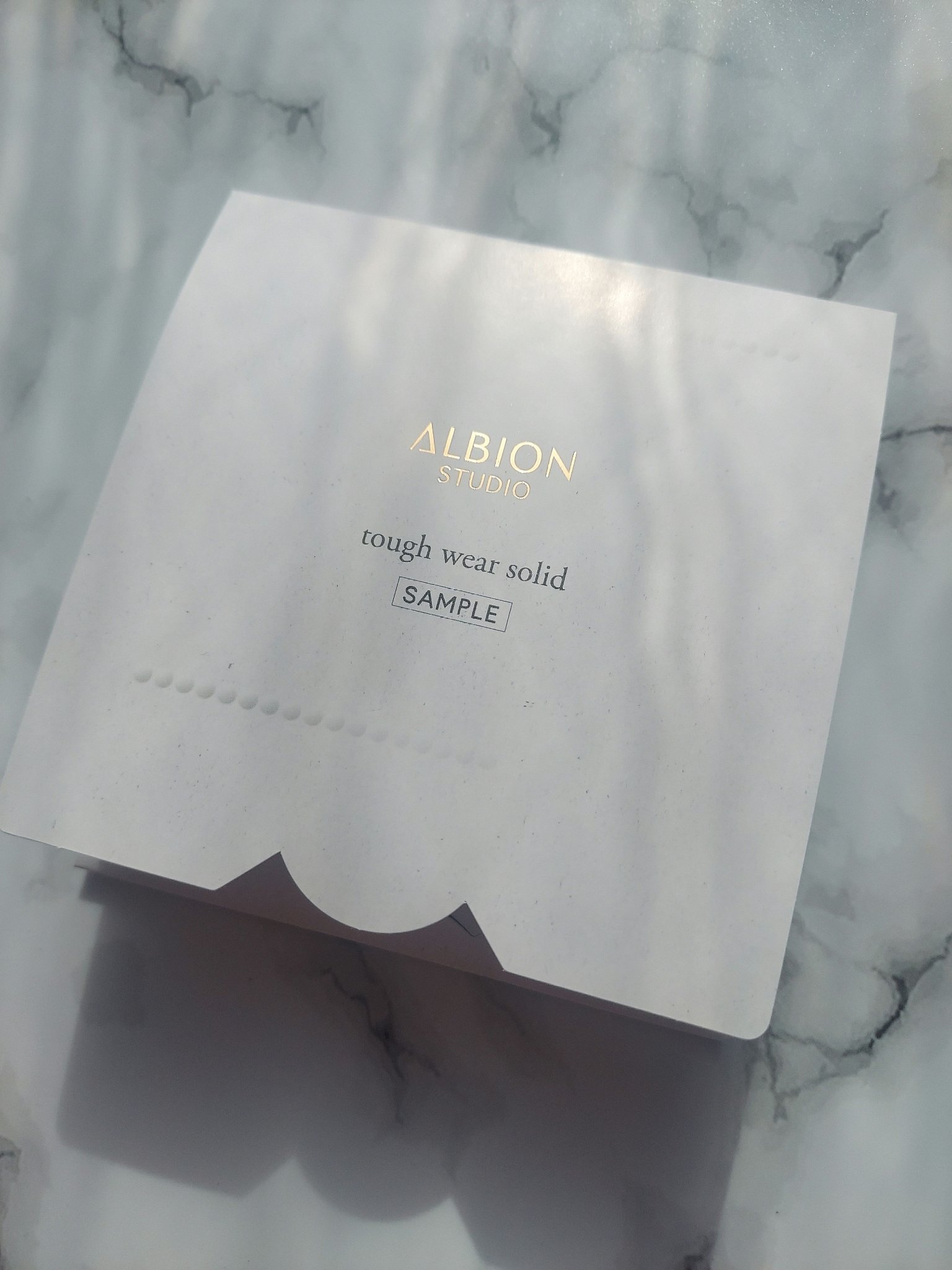 アルビオンスタジオ タフウェア ソリッド/ALBION/クリーム・エマルジョンファンデーションを使ったクチコミ（1枚目）