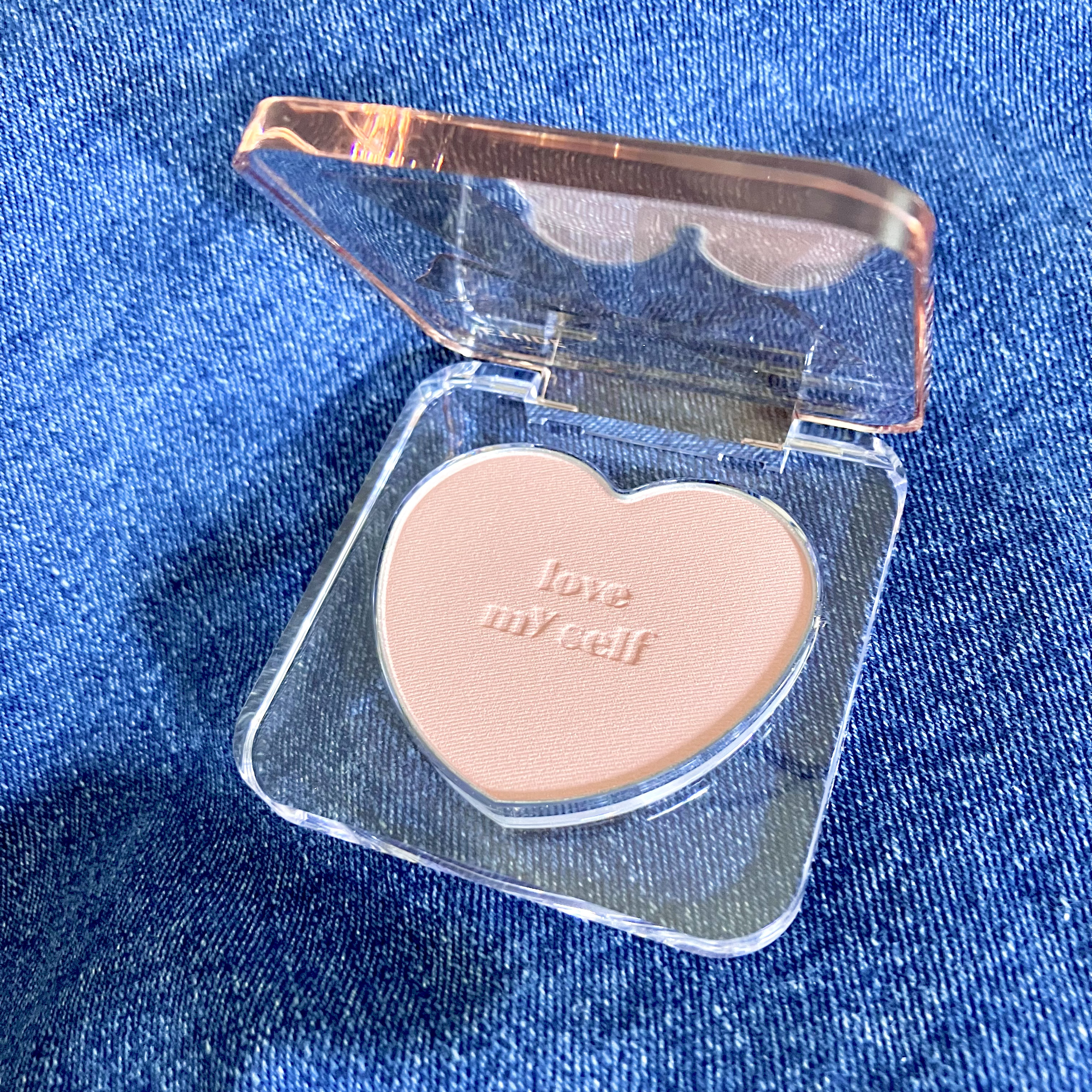 ハートポップブラッシャー シャルウィーダンス/ETUDE/パウダーチークを使ったクチコミ（2枚目）