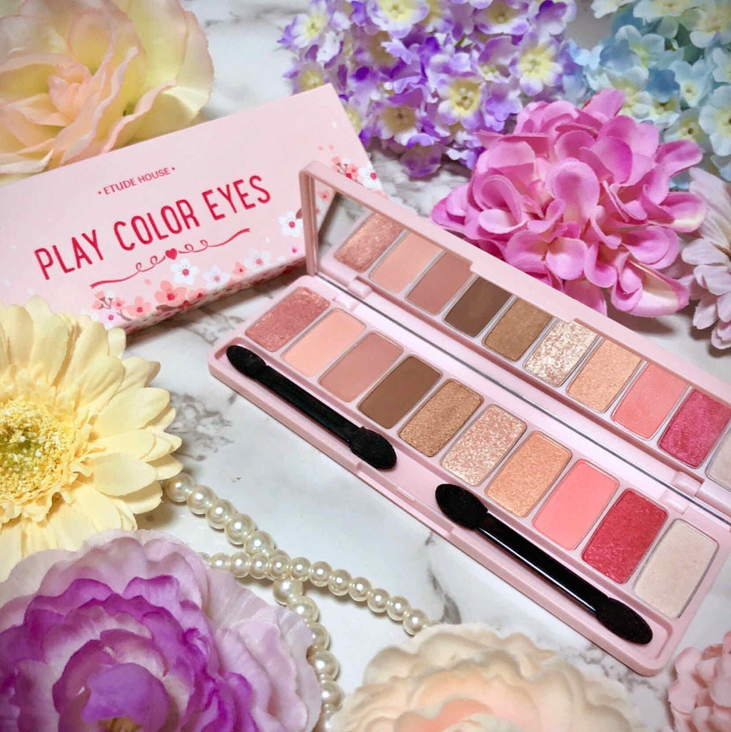 プレイカラー アイシャドウ/ETUDE/アイシャドウパレットを使ったクチコミ(1枚目)