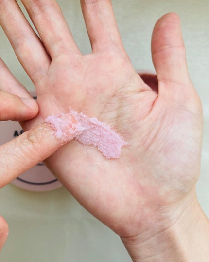 Q+Me スウィート ボム タラソ スクラブ/AGARISM/バスト・ヒップケアを使ったクチコミ(3枚目)