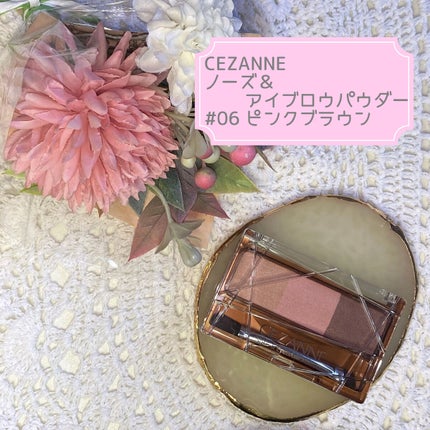 ノーズ&アイブロウパウダー/CEZANNE/パウダーアイブロウを使ったクチコミ(1枚目)