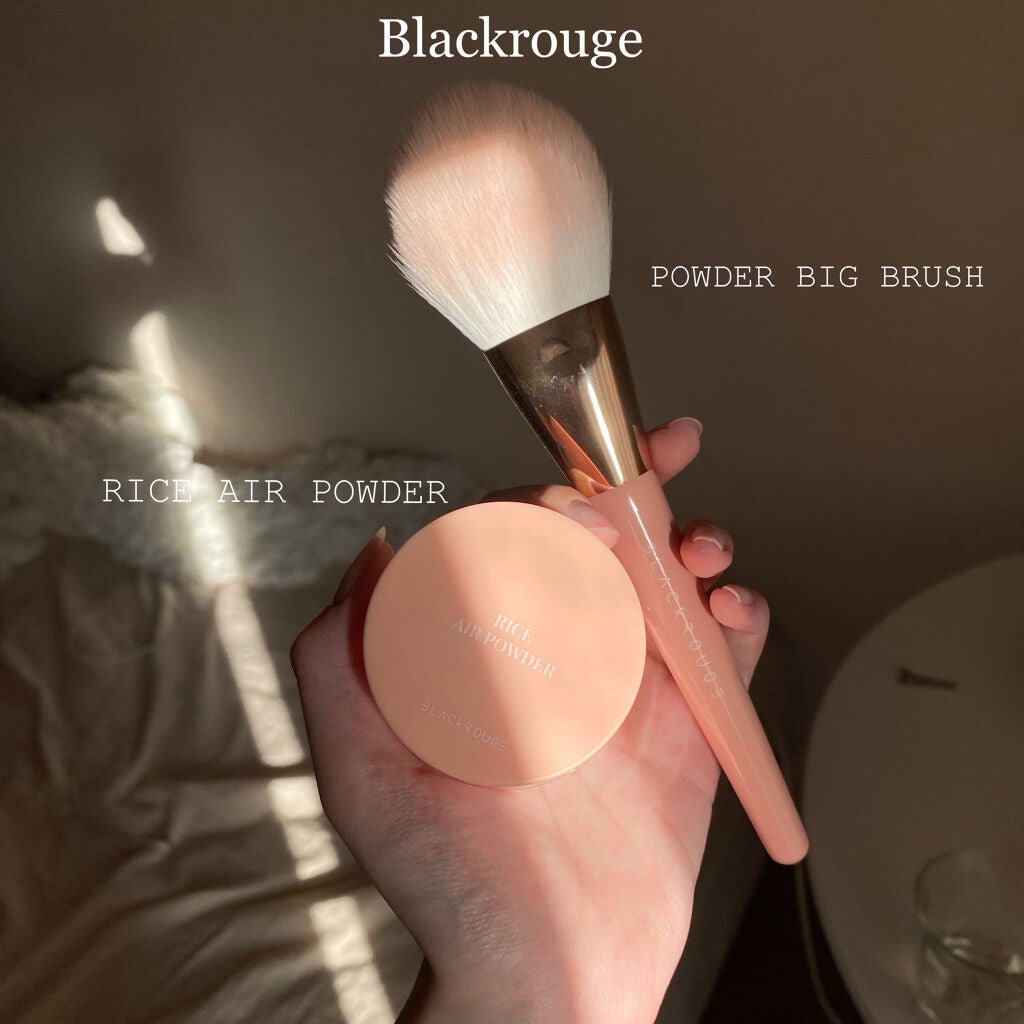 ライスエアパウダー/BLACK ROUGE/ルースパウダーを使ったクチコミ(1枚目)