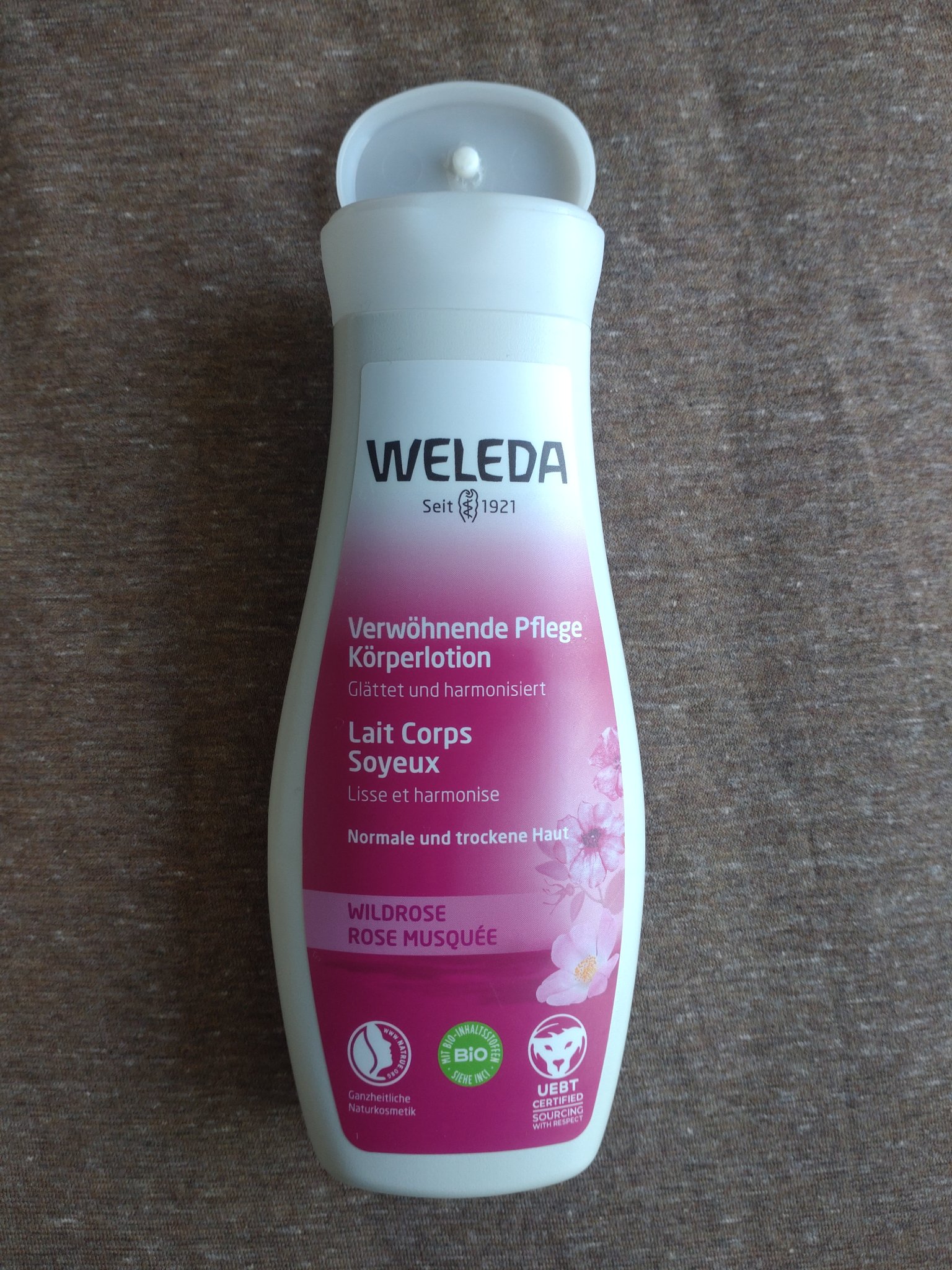 ワイルドローズ ボディミルク/WELEDA/ボディミルクを使ったクチコミ（1枚目）