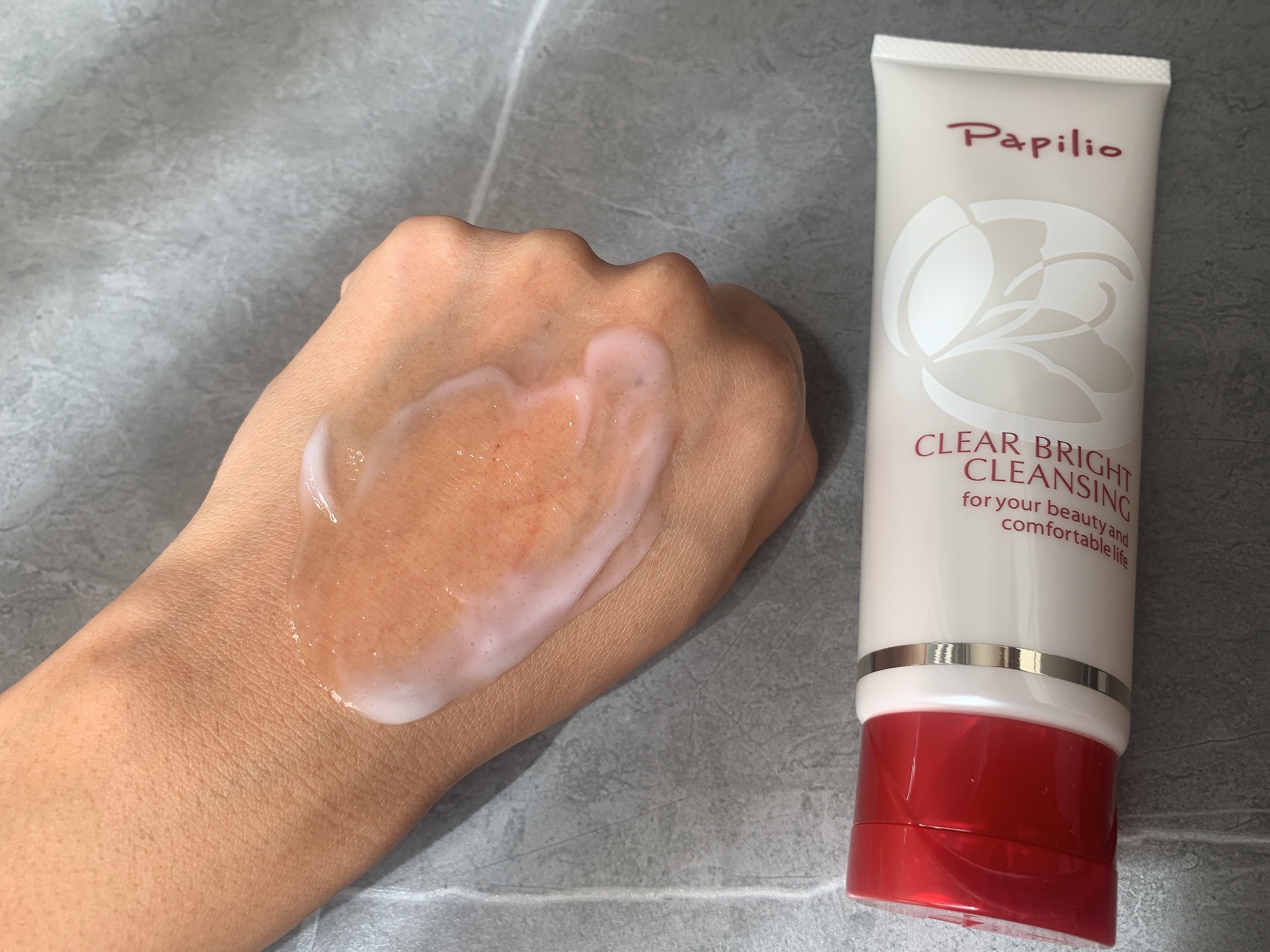 クリアブライトクレンジング/Papilio/ミルククレンジングを使ったクチコミ（3枚目）