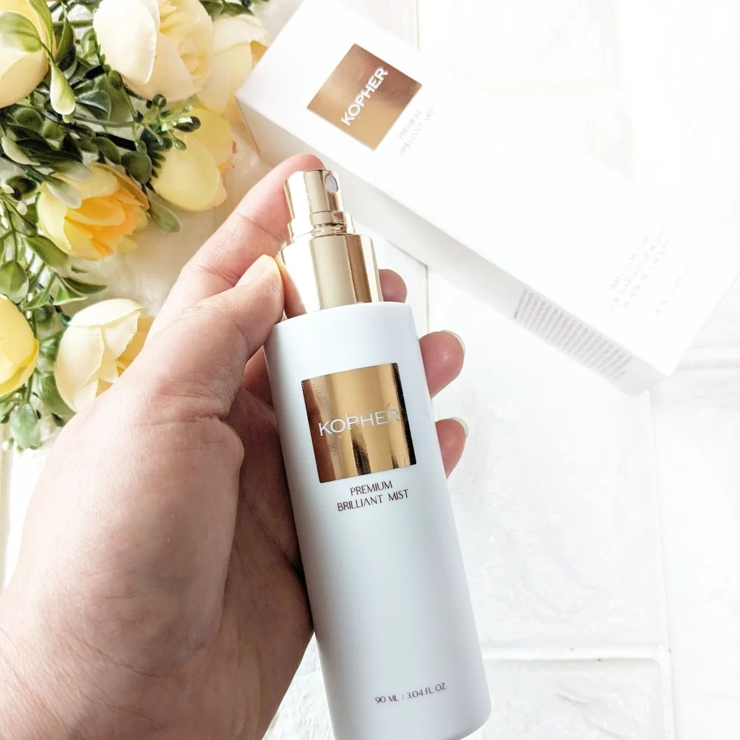 PREMIUM BRILLIANT MIST/KOPHER/ミスト状化粧水を使ったクチコミ（3枚目）