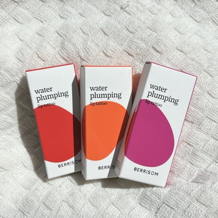 ウォータープランピング リップタトゥー/ベリサム/口紅を使ったクチコミ(5枚目)