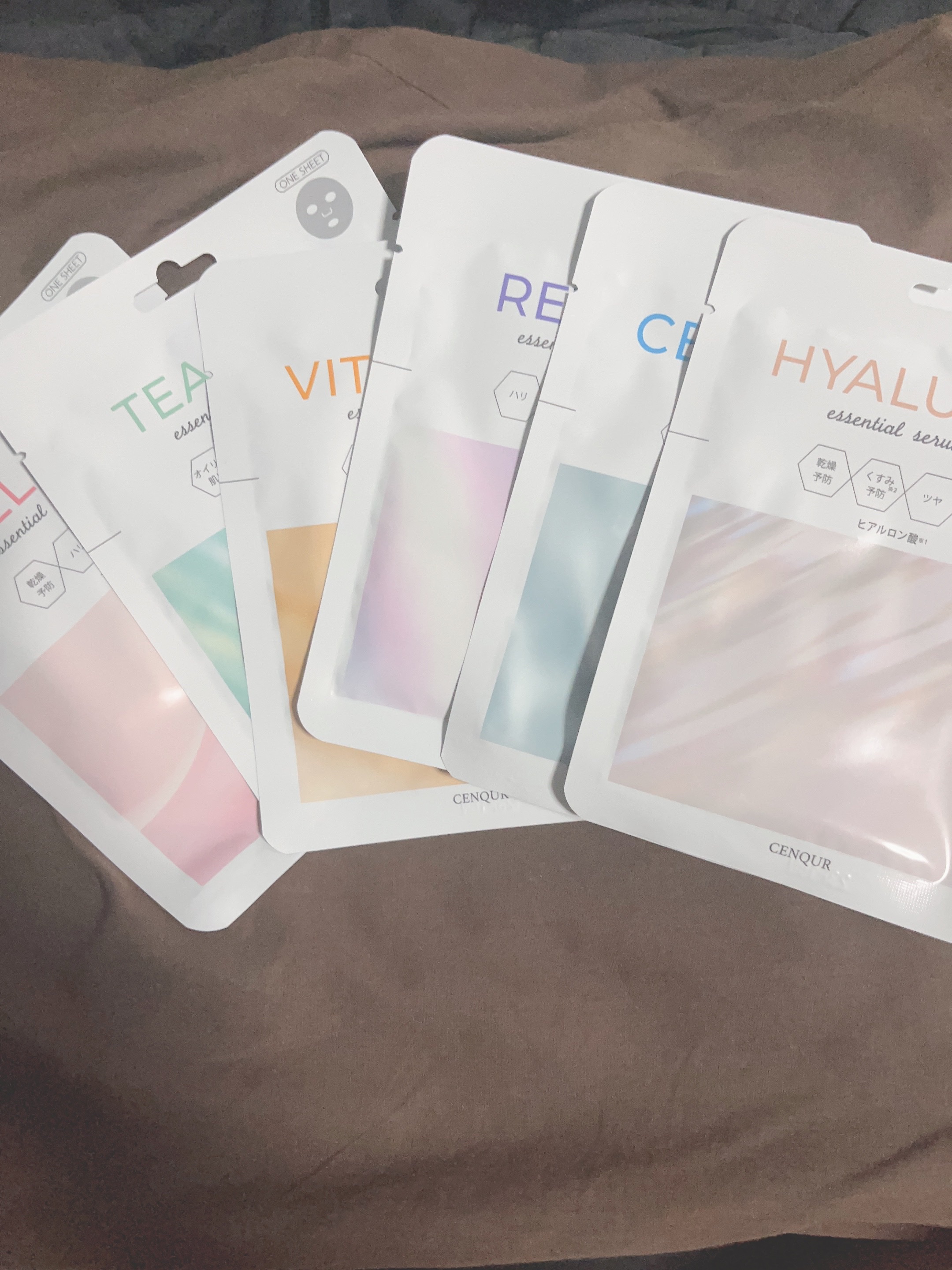 エッセンシャルセラムマスク ティーツリー /CENQUR/シートマスク・パックを使ったクチコミ（1枚目）