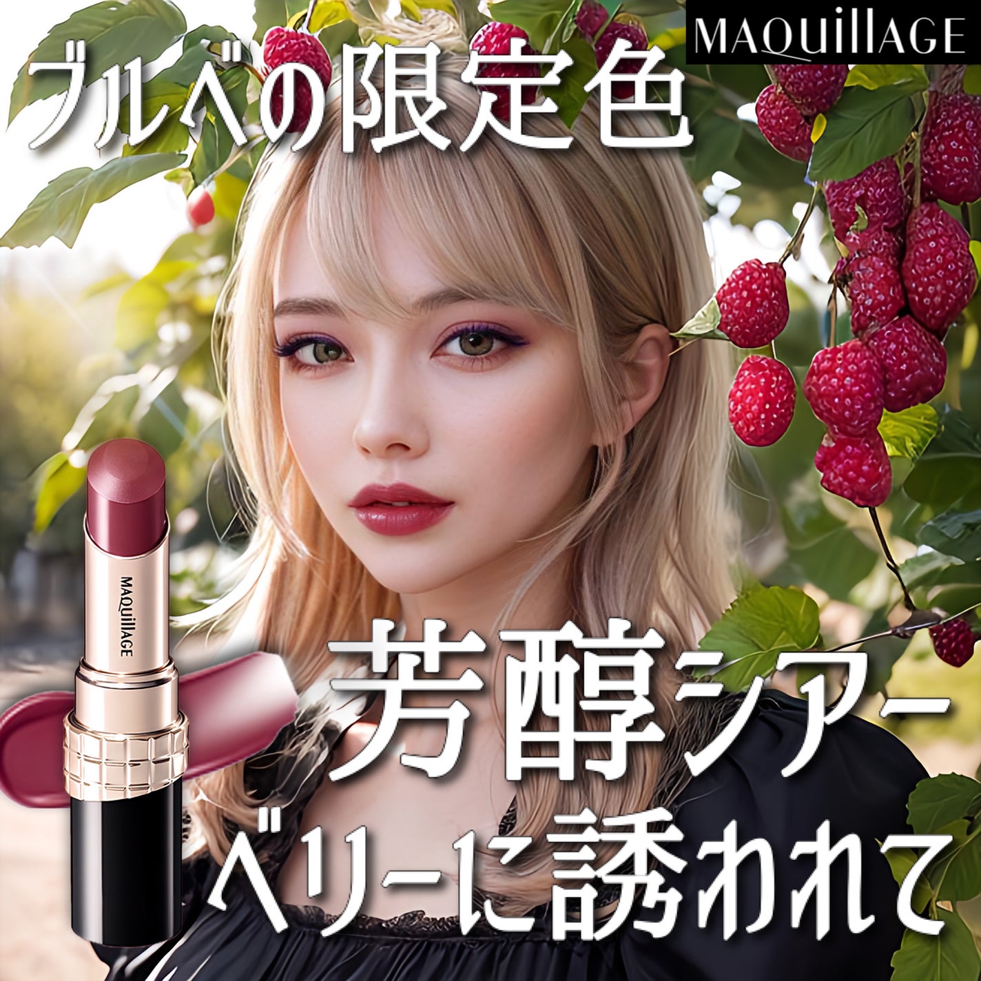 ドラマティックエッセンスルージュ/マキアージュ/口紅を使ったクチコミ(1枚目)