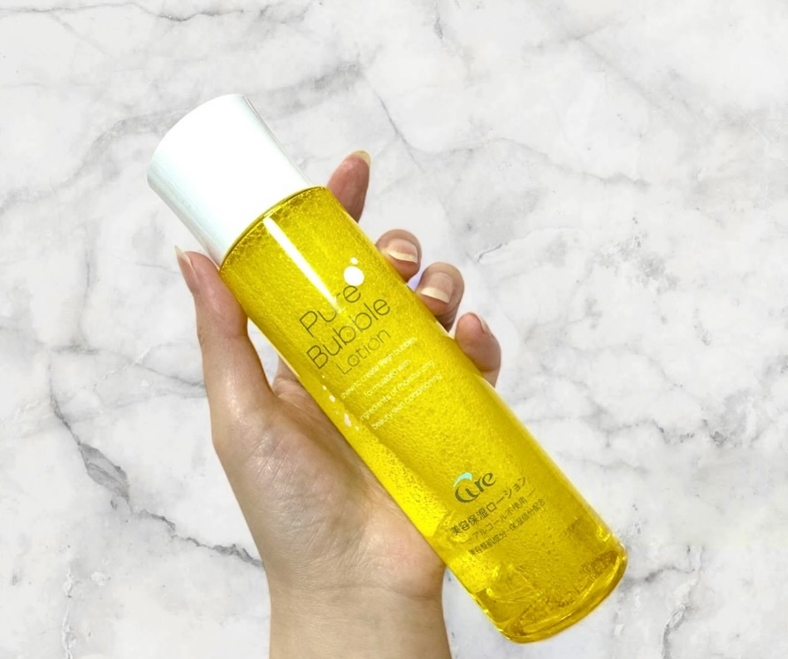 ピュアバブルローション/Cure/化粧水を使ったクチコミ（3枚目）