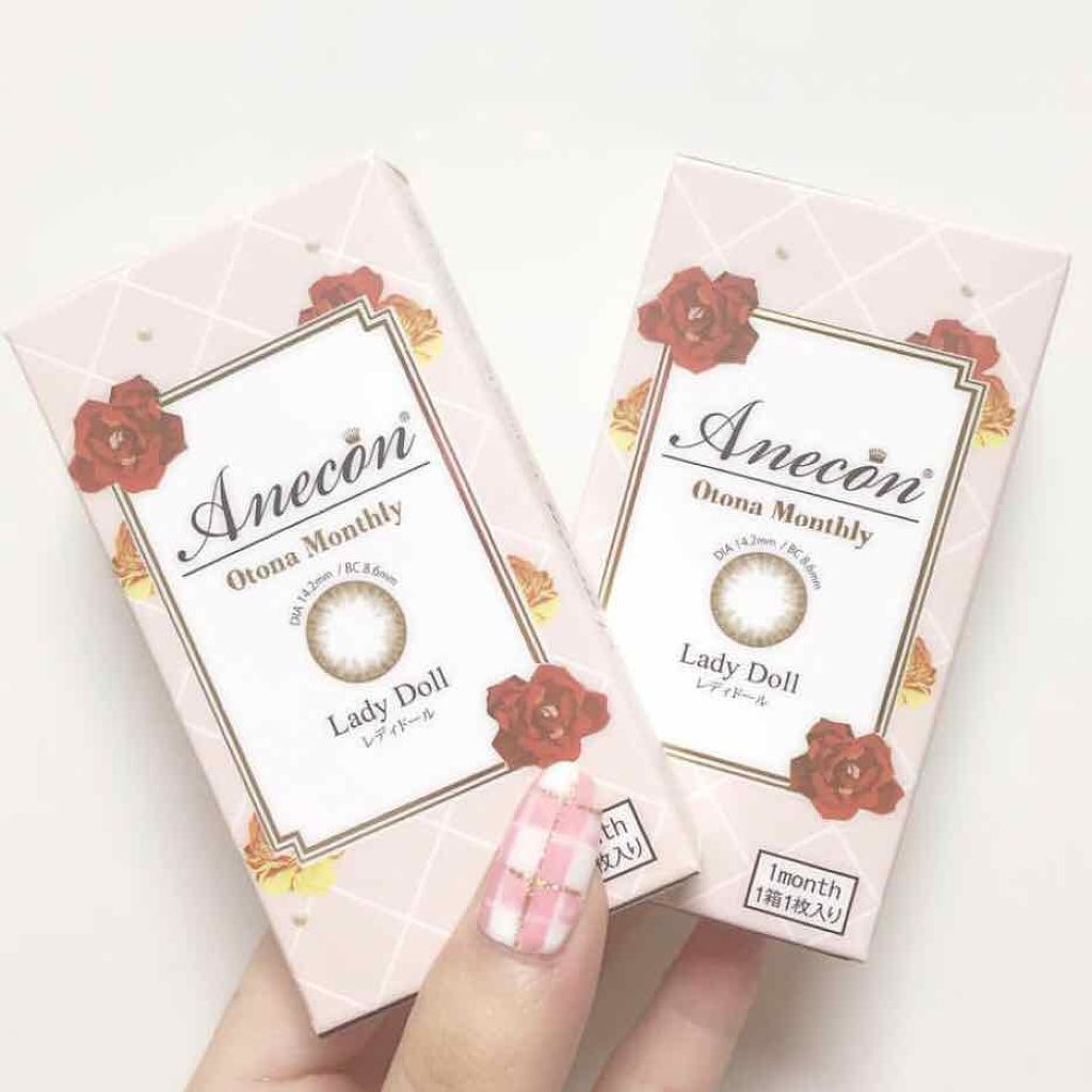 アネコン オトナマンスリー/モテコン/１ヶ月（１MONTH）カラコンを使ったクチコミ（1枚目）