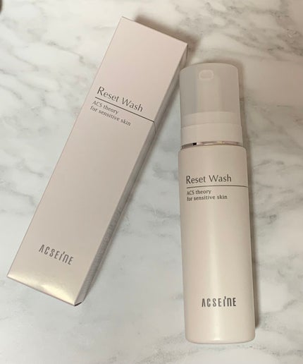 リセット ウォッシュ/ACSEINE/泡洗顔を使ったクチコミ(1枚目)