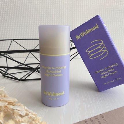 ビタミンA-mazingバクチオールナイトクリーム/By Wishtrend/フェイスクリームを使ったクチコミ(1枚目)