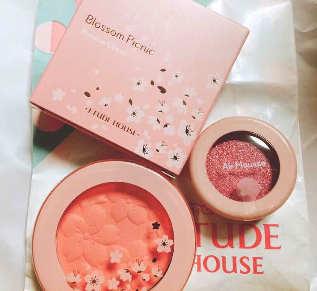 ピクニック エアームースアイズ/ETUDE/ジェル・クリームアイシャドウを使ったクチコミ(1枚目)