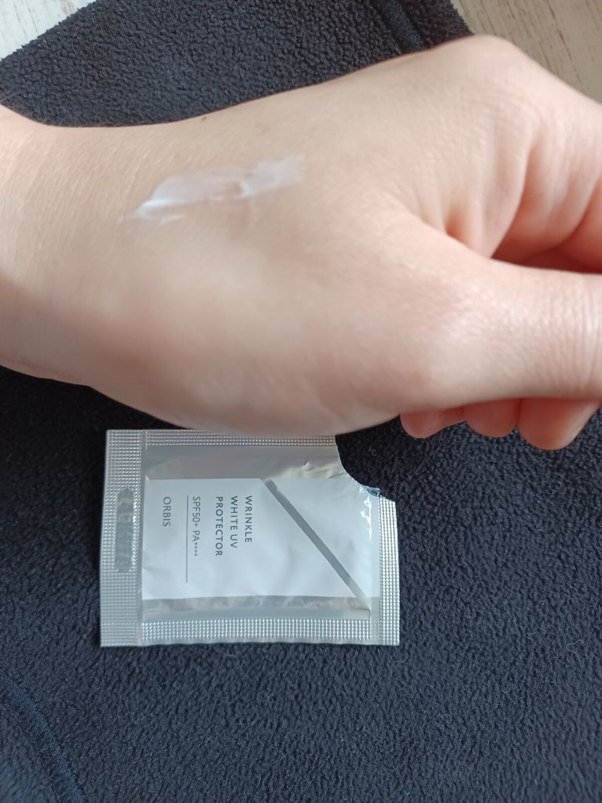 オルビス リンクルホワイト UVプロテクター/オルビス/日焼け止めクリームを使ったクチコミ（1枚目）