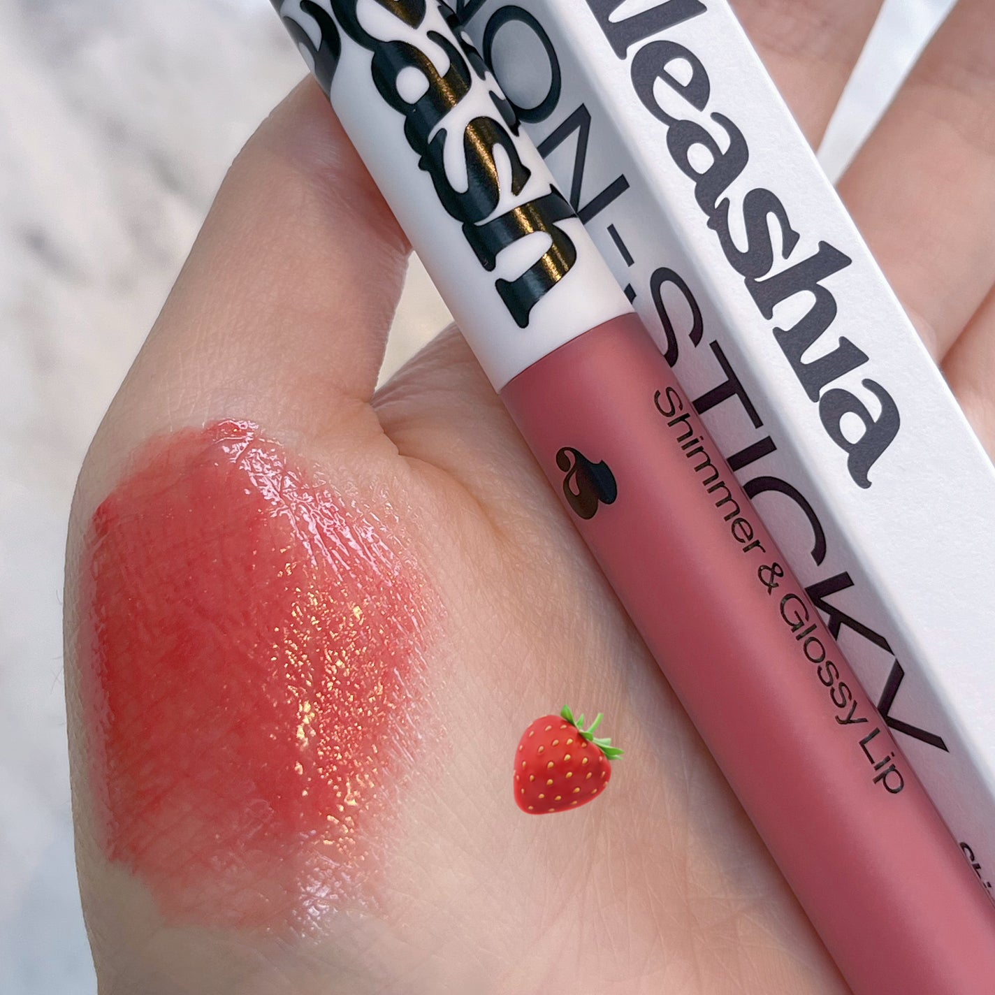 ノンスティッキーダズルティント/unleashia/リップティントを使ったクチコミ(1枚目)