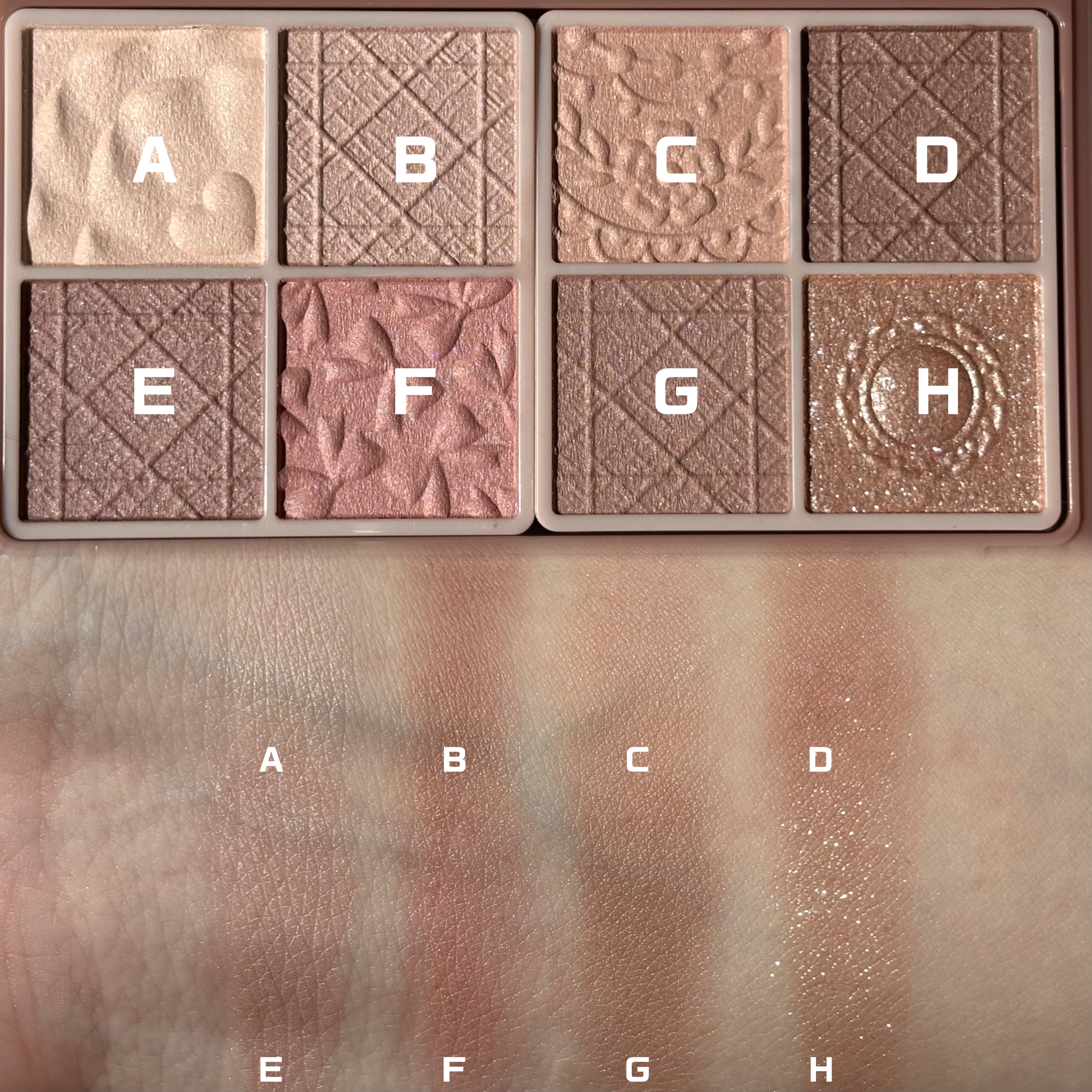 プティパレットアイズ（マットタイプ）/キャンメイク/パウダーアイシャドウを使ったクチコミ（2枚目）