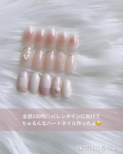 きいな100均ネイル on LIPS 「♡いいね、コメント、保存ありがとうございます🫶100均、プチ..」(2枚目)