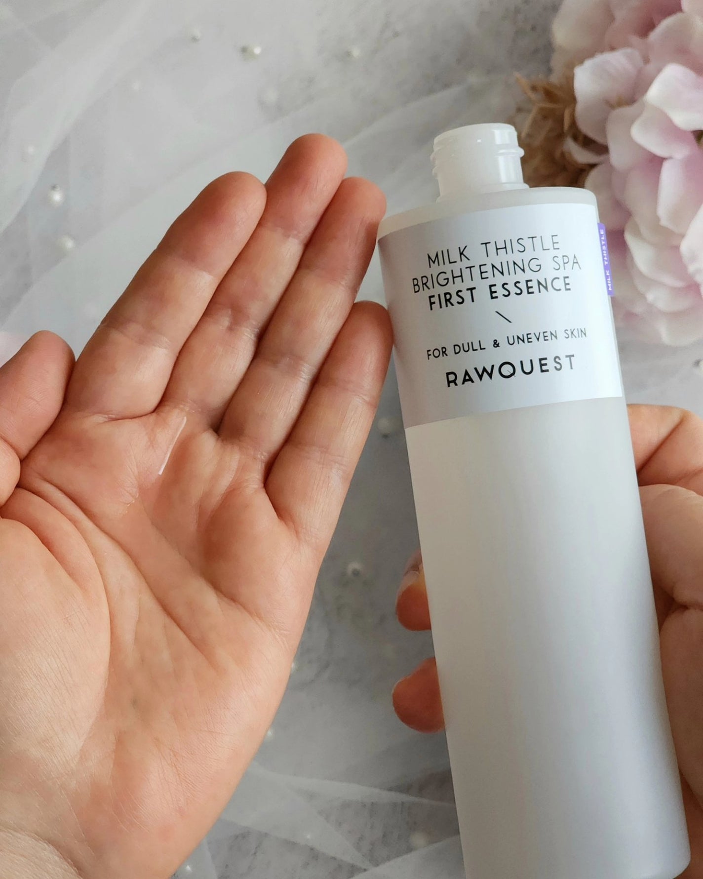 ミルクシスルブライトニングスパ ファーストエッセンス/RAWQUEST/化粧水を使ったクチコミ(3枚目)