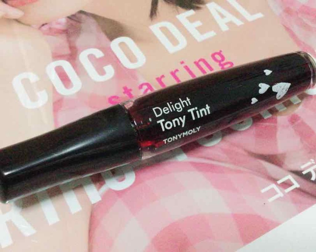 ディライト トニーティント/TONYMOLY/リップティントを使ったクチコミ（1枚目）