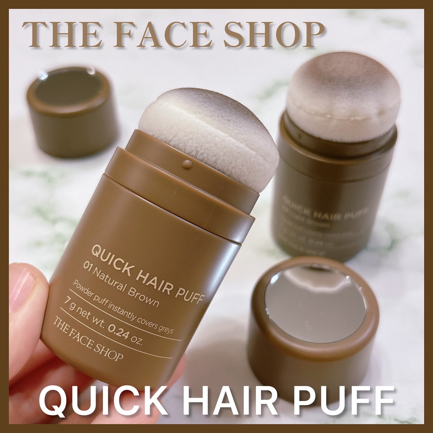 クィックヘアパフ/THE FACE SHOP/頭皮ケアを使ったクチコミ（1枚目）