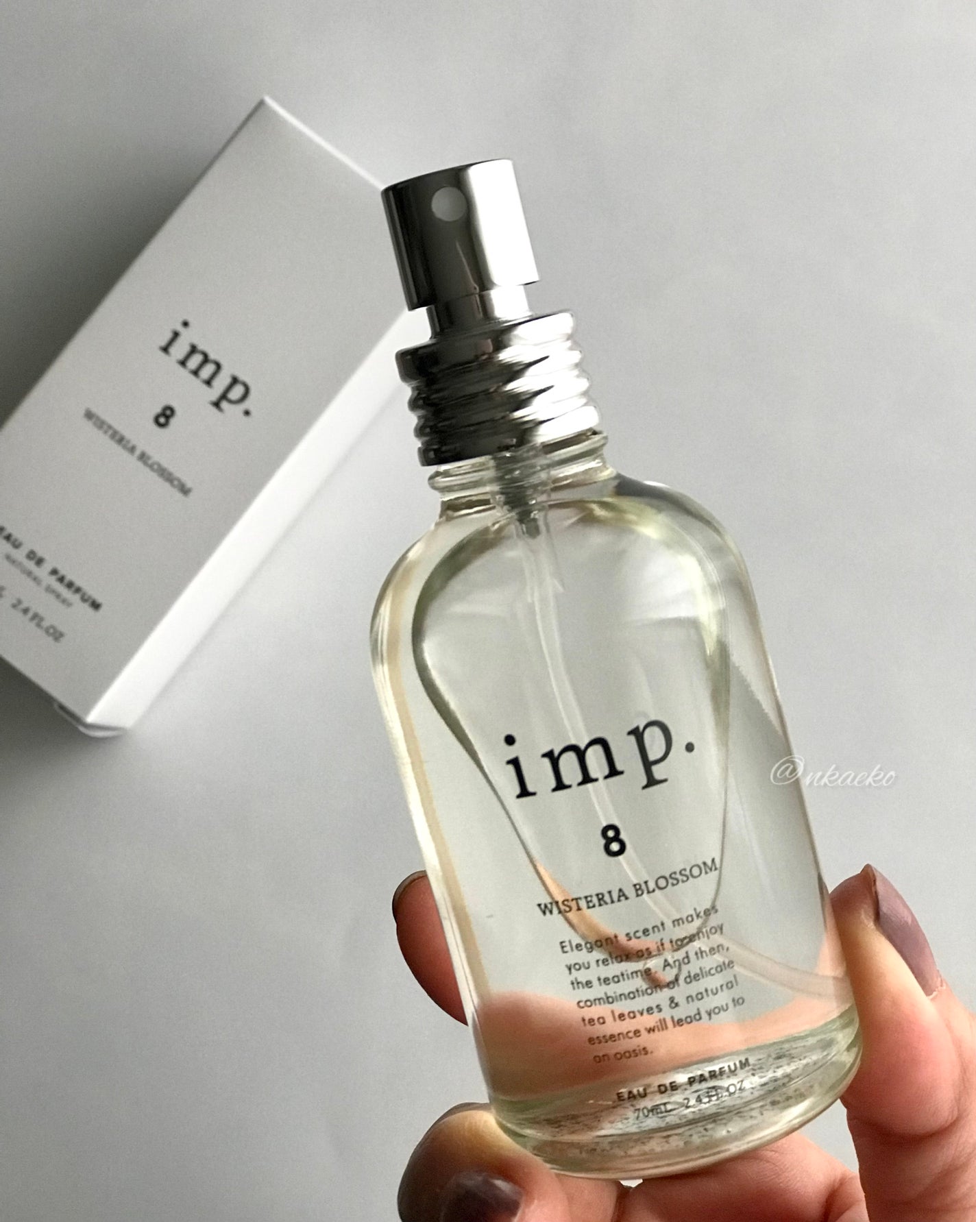 imp.8 WISTERIA BLOSSOM (ウィステリアブロッサム)/imp./香水(レディース)を使ったクチコミ(2枚目)