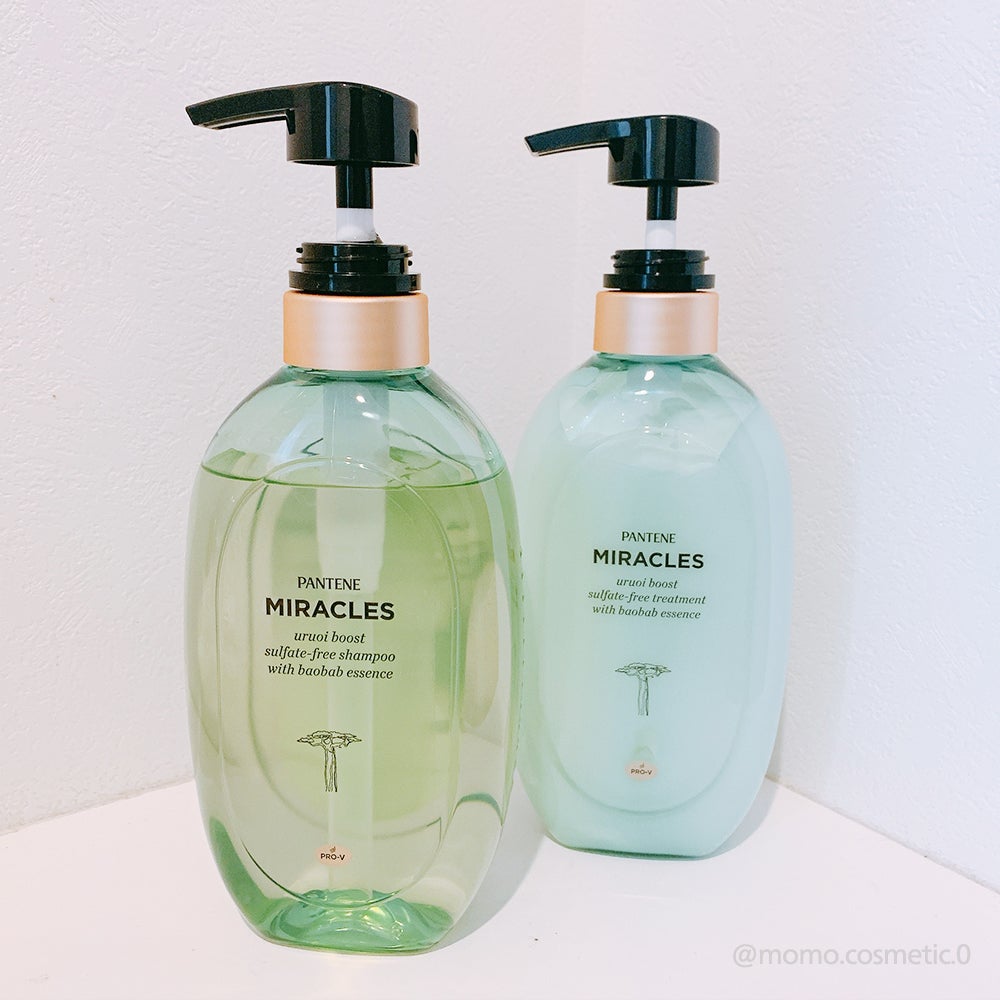 ミラクルズ うるおいブースト シャンプー/トリートメント/パンテーン/市販シャンプーを使ったクチコミ(1枚目)