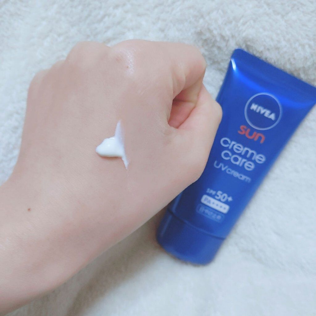 ニベアサン クリームケアUVクリーム/ニベア/化粧下地を使ったクチコミ（2枚目）