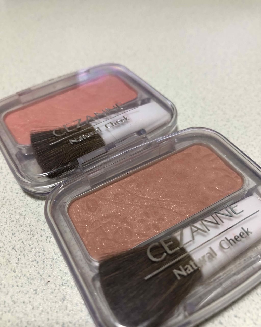 ナチュラル チークN/CEZANNE/パウダーチークを使ったクチコミ（1枚目）