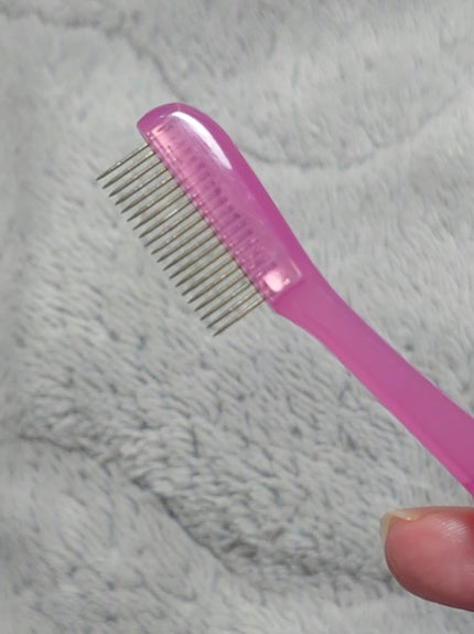 マスカラコームメタルN ペールP/チャスティ/その他化粧小物を使ったクチコミ(2枚目)