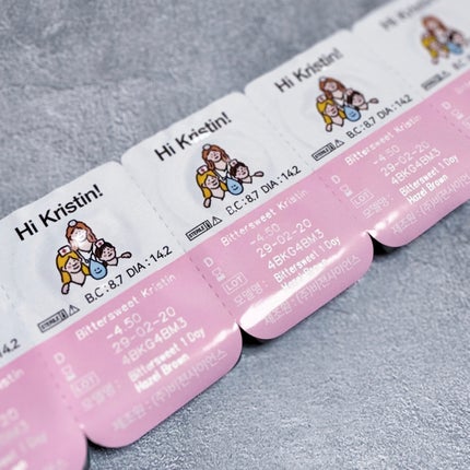 ビタースイートクリスティン/Hapa kristin/カラーコンタクトレンズを使ったクチコミ(4枚目)