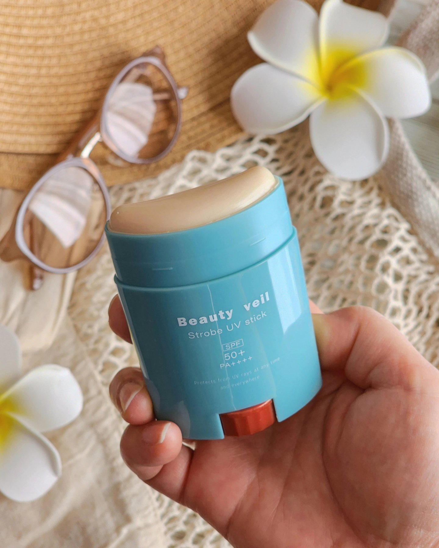 ストロボUVスティック/Beauty veil/日焼け止めスティックを使ったクチコミ（2枚目）