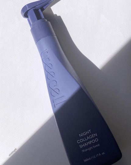ナイトコラーゲンシャンプーミッドナイトフォレスト/treecell/市販シャンプーを使ったクチコミ(6枚目)