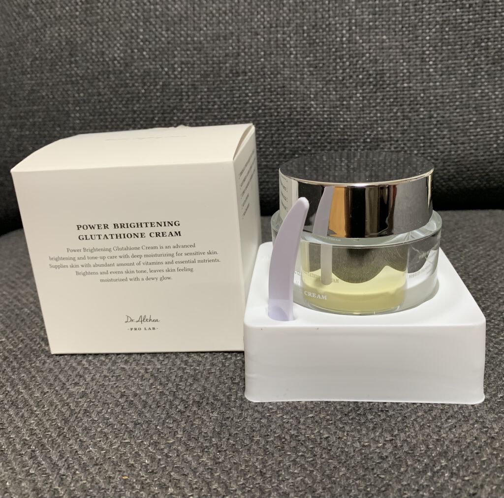 パワーブライトニング グルタチオンクリーム/Dr.Althea/フェイスクリームを使ったクチコミ（2枚目）