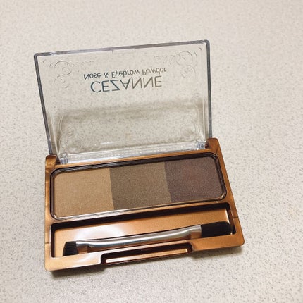 ノーズ&アイブロウパウダー/CEZANNE/パウダーアイブロウを使ったクチコミ(1枚目)