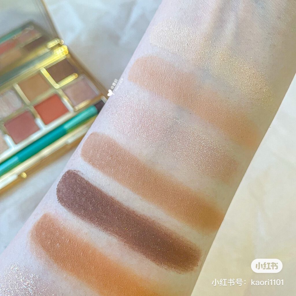 10色アイシャドウパレット 敦煌博物館シリーズ/CARSLAN/アイシャドウパレットを使ったクチコミ(8枚目)