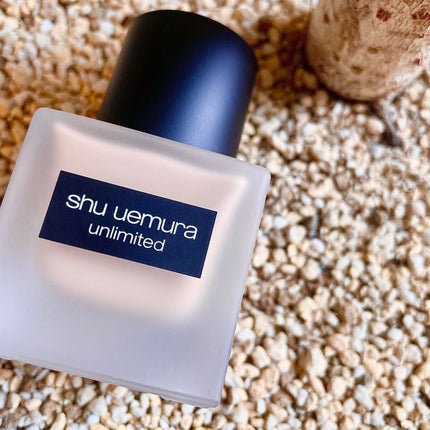 (旧)アンリミテッド ラスティング フルイド/shu uemura/リキッドファンデーションを使ったクチコミ(1枚目)