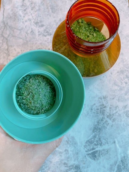 クナイプ バスソルト スーパーミントの香り/クナイプ/無機塩系入浴剤を使ったクチコミ(4枚目)