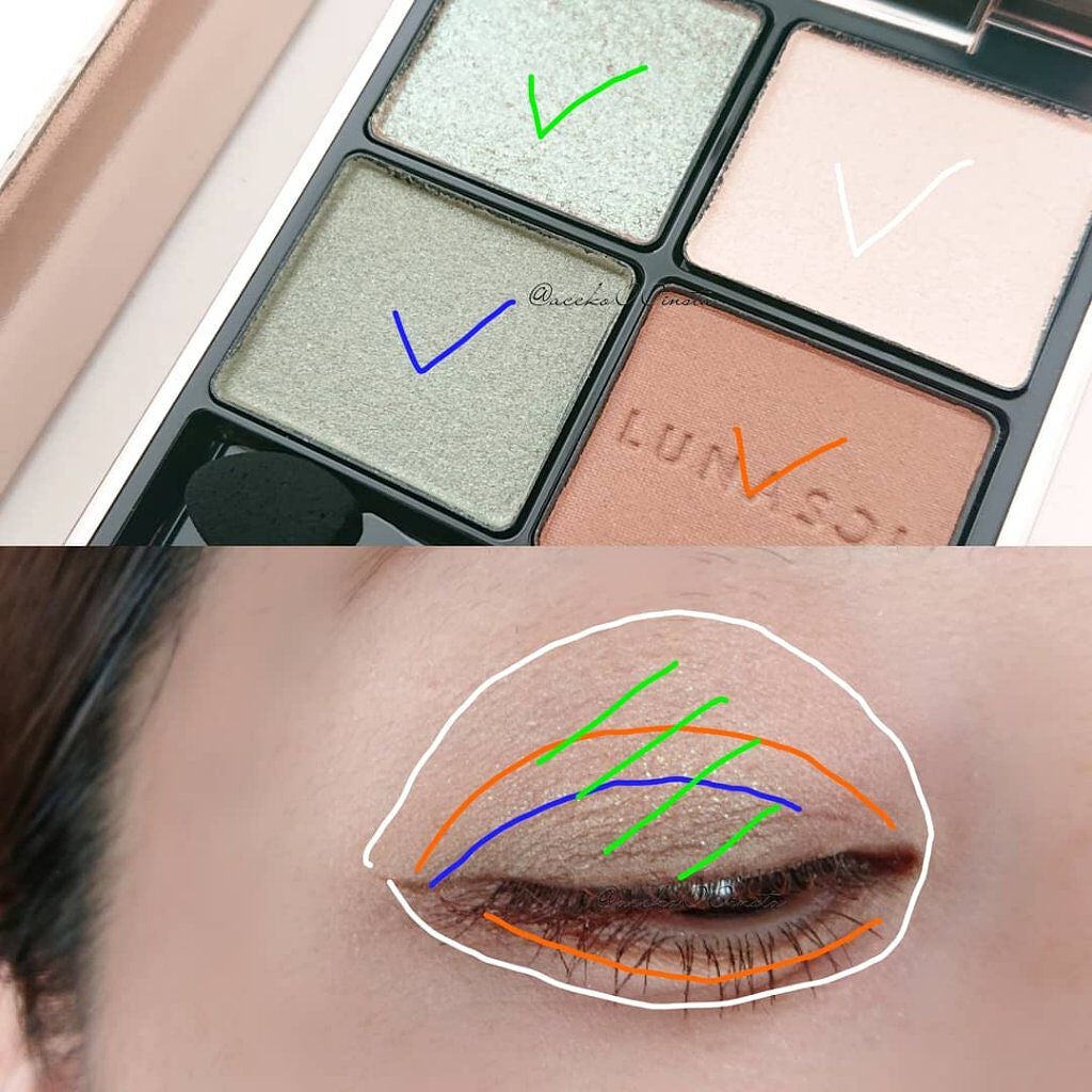 アイカラーレーション/LUNASOL/アイシャドウパレットを使ったクチコミ(5枚目)