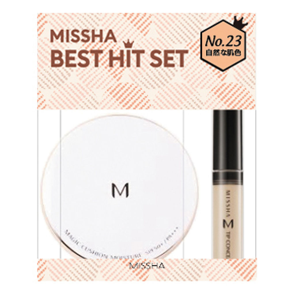クッションファンデ+コンシーラー BEST HIT セット No.23