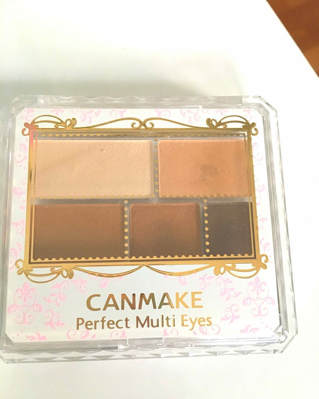 パーフェクトマルチアイズ/キャンメイク/アイシャドウパレットを使ったクチコミ(1枚目)