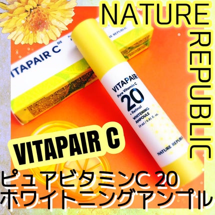 ビタペアC ビタレチ美容液/ネイチャーリパブリック/美容液を使ったクチコミ(1枚目)