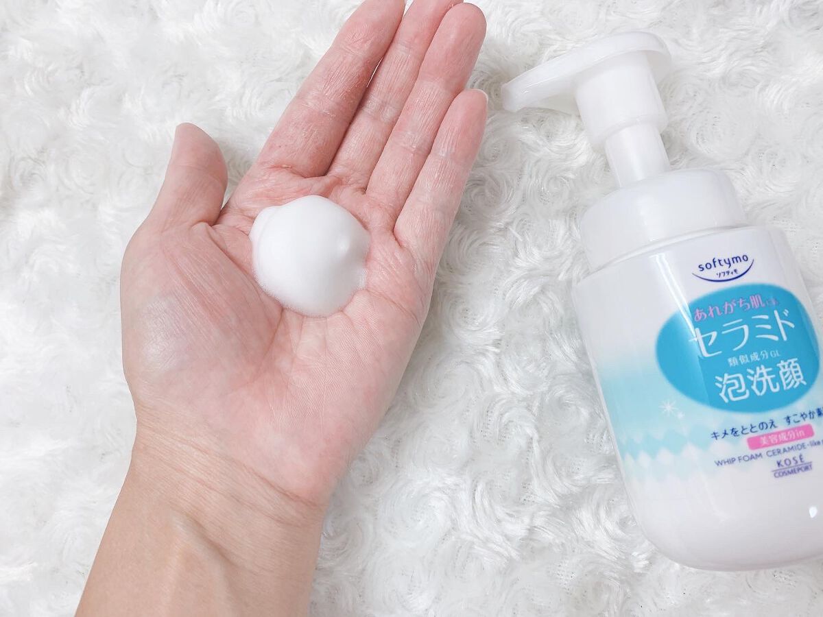 ソフティモ クレンジングウォッシュ （セラミド）/ソフティモ/洗顔フォームを使ったクチコミ（3枚目）