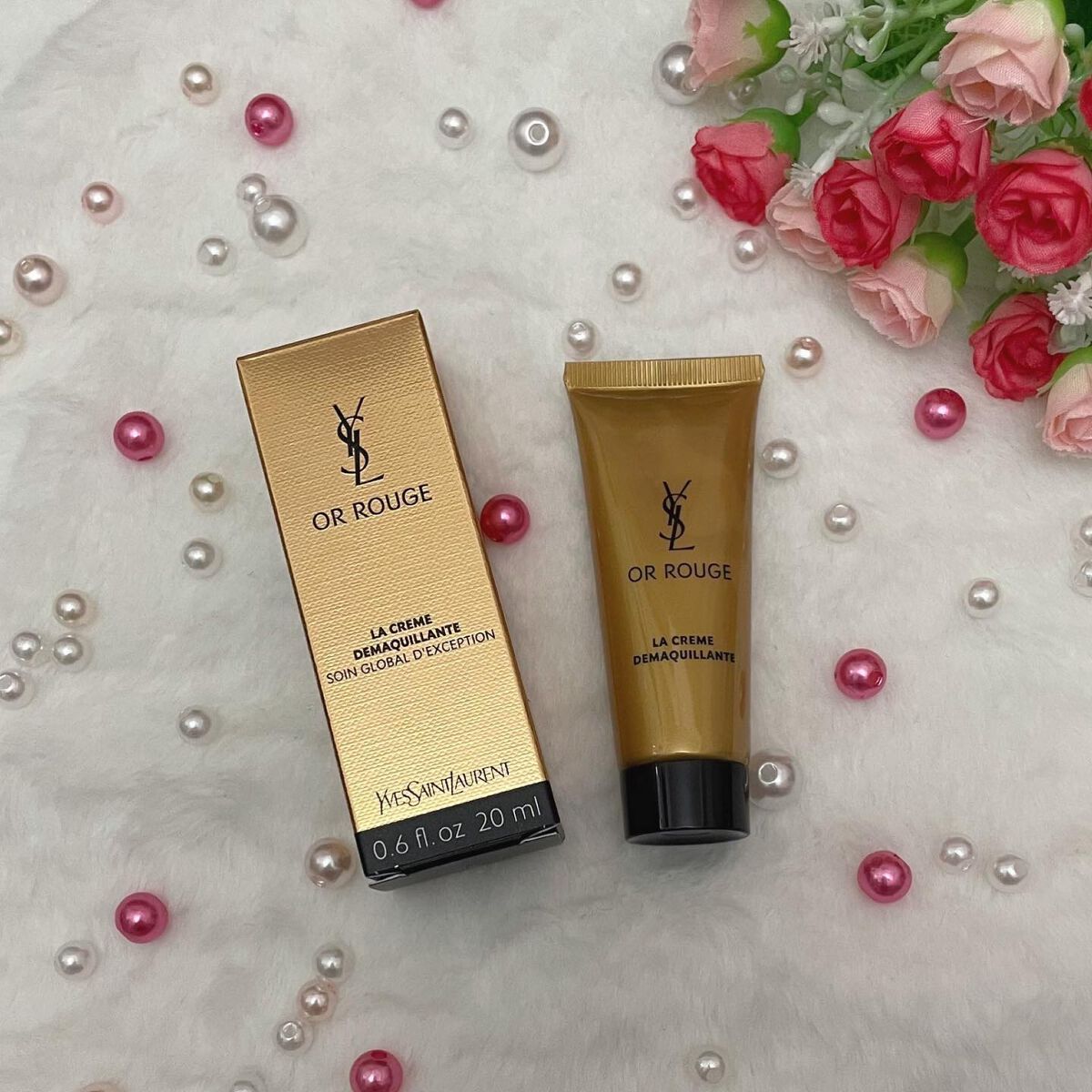 オールージュ クレーム デマキヤント/YVES SAINT LAURENT BEAUTE/クレンジングクリームを使ったクチコミ(2枚目)