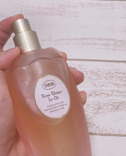 ローズウォーターインオイル/SABON/ミスト状化粧水を使ったクチコミ(5枚目)