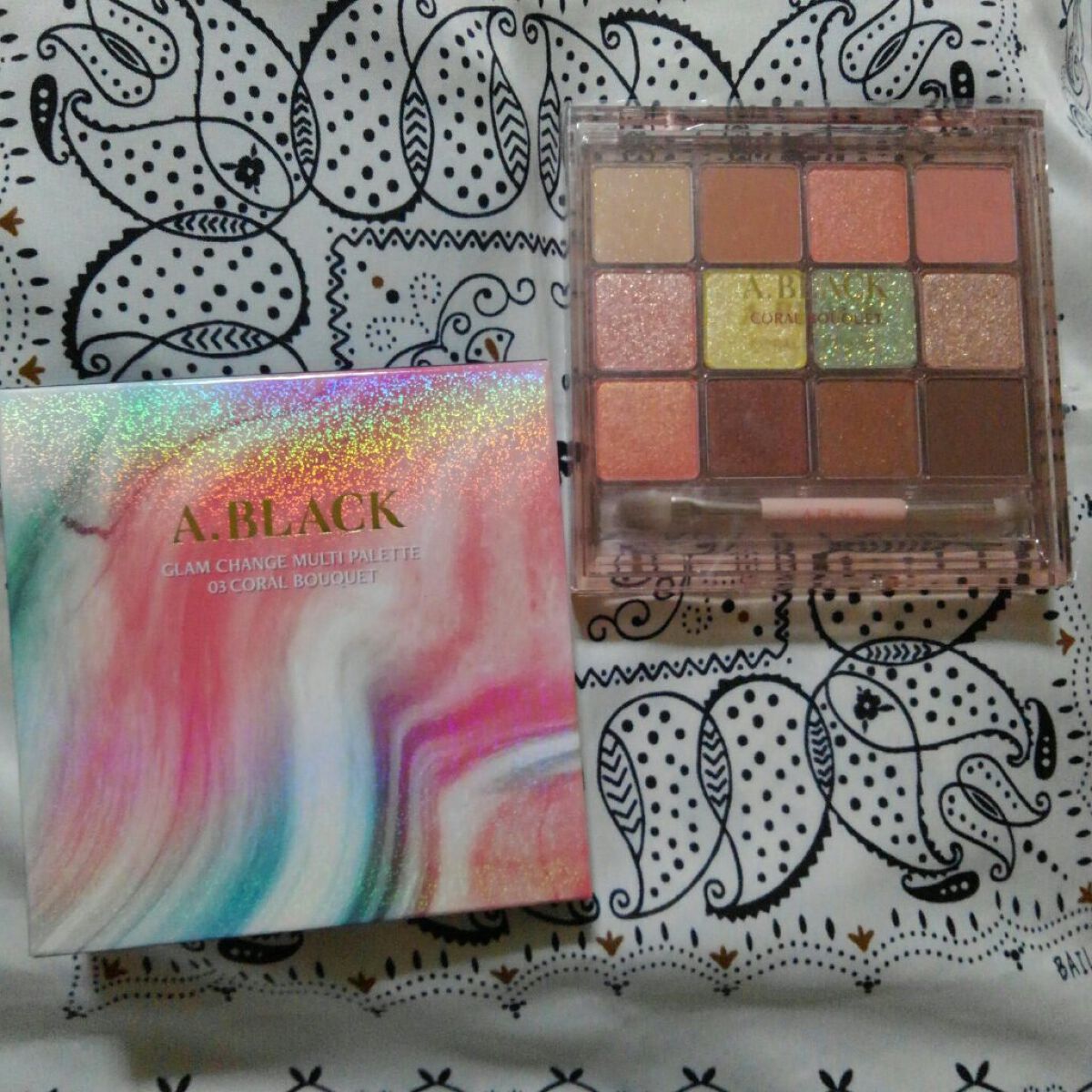グラムチェンジマルチパレット/A.BLACK/マルチパレットを使ったクチコミ（1枚目）